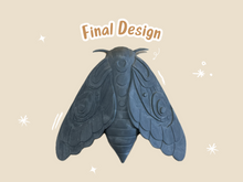 Load image into Gallery viewer, Moth Pottery Template for Slab Building/ 3 Sizes/ Instant PDF Download
