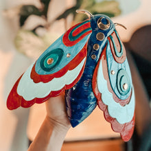 Load image into Gallery viewer, Moth Pottery Template for Slab Building/ 3 Sizes/ Instant PDF Download