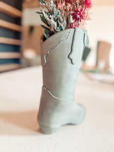 PDF Pottery Template - Cowgirl Boot - Slab Building Pattern - Pottery Tutorial