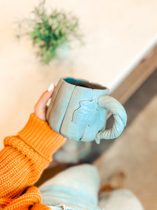 Pumpkin Mug Pottery Template for Slab Building/ 3 Sizes/ Instant PDF Download